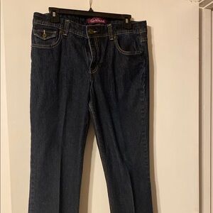 Gloria Vanderbilt Blue Straight Leg Jeans Classic Fit
